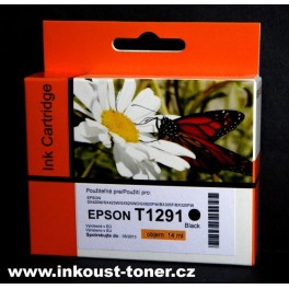 cartridge EPSON T1291 černá - kompatibilní 