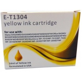 cartridge EPSON T1304 žlutá - kompatibilní - velkokapacitní XL