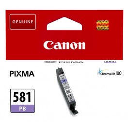 Canon CLI-581 PB foto modrá (photo blue) - originální